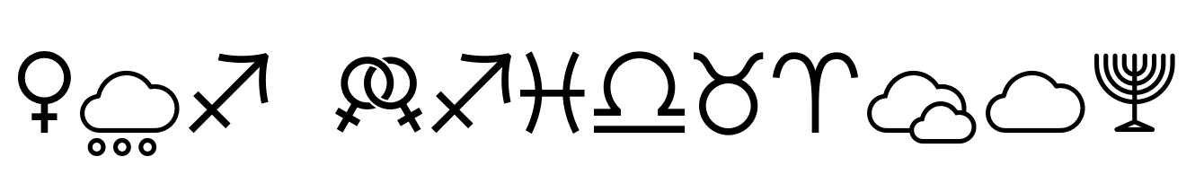 Ayi Dingbats Symbols